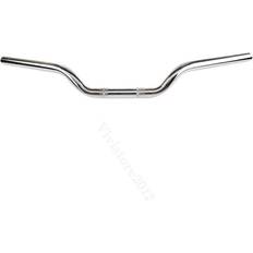 Chrome Universal Handlebars 7/8" Inch Chrome Motorbike Drag Bars - Chrome