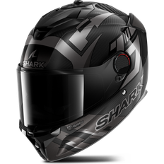 Shark Spartan GT Pro Carbon Motorcycle Helmet - Black/Anthracite