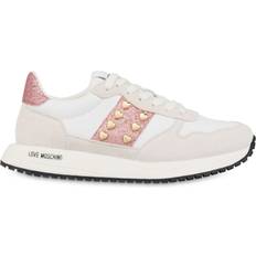 Love Moschino Trainers Love Moschino Stud Embellished Sneakers - Women - White