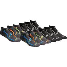 Saucony Men's Multi-Pack Bolt Performance Comfort Fit No-Show Socks - G