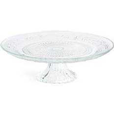 Transparent Cake Stands LA REDOUTE INTERIEURS Palerre Glass Transparent ONE SIZE Cake Stand