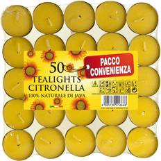 Price's Candles Citronella Scented Tealights Pack of 50 Candle