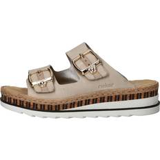 Rieker 40 Sandaler med hæl Rieker Sandal V7955-60 - Beige