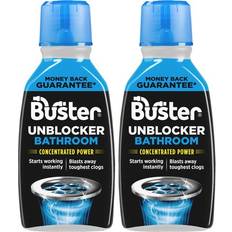 Drain Cleaners Buster Bathroom Drain Unblocker 300ml Pack of 2