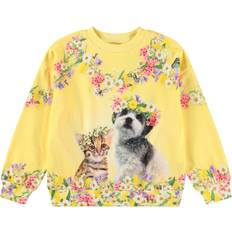 24-36M - Gula Barnkläder Molo Maxi Sweatshirt Sweet Maggie - Gul