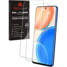 TechGear 2 Pack Glass Edition Tempered Glass Screen Protector for Honor X8 5G