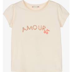 Bonpoint Girls Cotton Jersey T-Shirt - Pink
