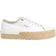 Pepe Jeans Dam Sneakers Pepe Jeans Stiliga Sneakers Samoi MIX - White