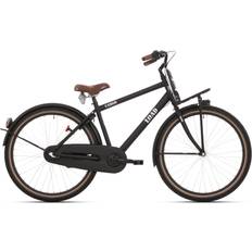 Fietsen Bikefun load 26" jongensfiets met 3 versnellingen remnaaf - mat zwart