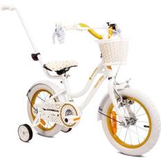 Heart Bike Flickcykel 14 Tum Vitt Guld