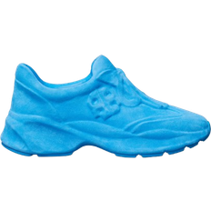 Suede Trainers Tory Burch Good Luck X-Ray Trainer - Cave Blue