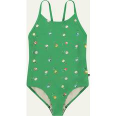 Molo Swimwear Molo Kids' Nanna Mini Bloom Swimsuit - Green