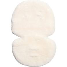 Luxury Sheepskin Pushchair Liner Glacier White
