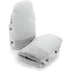 Egg 3 Handmuffs Houndstooth Silver