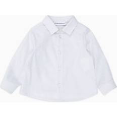 M Shirts Children's Clothing Emporio Armani Kids Logo Shirt - Grey Cotton