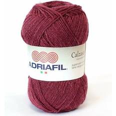Yarn & Needlework Supplies Adriafil Calzasocks Sock Yarn Burgundy 042