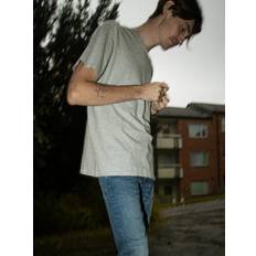 Nudie Jeans Roffe Melange T-Shirt - Greym