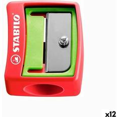 Hobbymaterial Stabilo Woody 3-i-1 Blyertspenna Vässare 12-pack