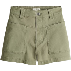 H&M Grön Twill cargo shorts