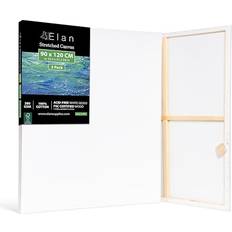 Hobbymaterial Elan Uppspända Målardukar 90 x 120 cm 3-pack