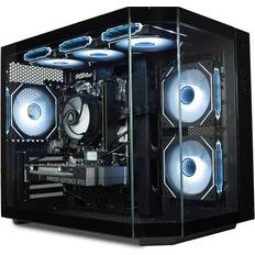 Gaming PC - AMD Ryzen 5 5500, RTX 3050 6GB Graphics Card, 16GB RAM, 500GB SSD, Windows 11, 500W PSU Apex, Black