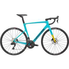 Turkis Landevejscykler Cannondale SuperSix EVO Carbon 3 2025 Turkis