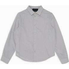Emporio Armani Kids Shirt - Grey Cotton Eagle