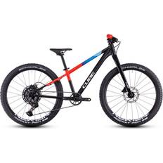 24" - Svarta Barncyklar Cube Reaction 240 Pro Black Børnecykel 24 in