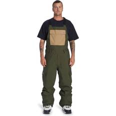 Green Snowboard Bindings DC Shoes Docile Technical Snow Bib