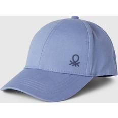 Cotton Caps United Colors of Benetton Kids' Cotton Logo Baseball Cap - Light Blue