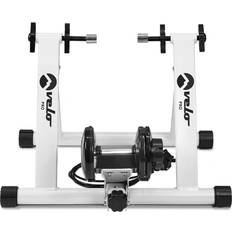 Exercise Bike Exercise Bikes MonsterShop White Turbo Trainer Magnetic Indoor Bike 85.0 cm x 65.0 cm x 44.0 cm