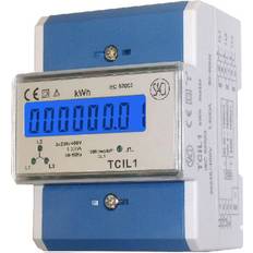 Energimätare 3 fas MTO KWH-Mätare 3-Fas LCD 5A TRF 4 Modul