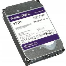 Harddisk Western Digital HDD-WD221PURP 22TB 24/7 WESTERN DIGITAL-DREV