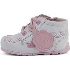 Kickers Baby Wave Leather Boot - White