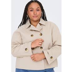 Trenchcoats Only Curve Short Trench Coat - Beige