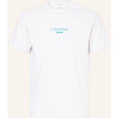 Calvin Klein Tops Calvin Klein Cotton Regular Fit Short Sleeve Logo T-Shirt - White