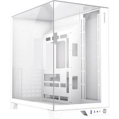 CiT Computer Cases CiT Infinity Plus White ATX Three-Sided Tempered Glass Gaming Case