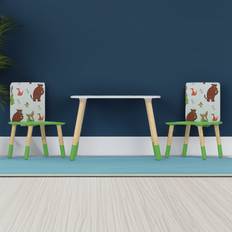 Kid's Room Kidsaw Gruffalo Pattern Table and Chair Set 50 x 50 x 50 cm