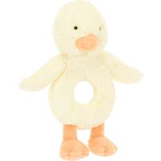 Jellycat Baby Toys on sale Jellycat Bashful Duckling Ring Rattle