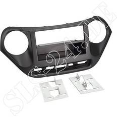 Boat- & Car Stereos ACV Hyundai i10 AB 11/2013 Doppel-Din Autoradio Einbau Radio Blende+ Ablagefach