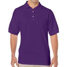 Purple Polo Shirts Gildan Mens DryBlend Polo Shirt - Purple