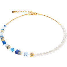 Halsband Fusion Pearl - Blå