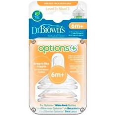 Dr. Brown's Baby Care Dr. Brown's Options Tetina Nivel 3 2 Unidades