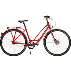 SCO Premium Comfort Damecykel 7 Gear 28" 2025 Rød