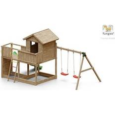 Aires de jeux Fungoo Station De Jeux Galaxy L Avec Balançoire Double