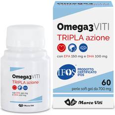 Acidi Grassi Marco Viti Omega 3 Tripla Azione Perle 60 pcs