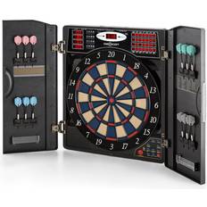 Electronic Dartboard And Cabinet Set