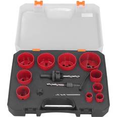 Tomtop Jms Hole Saw Kit Universal 34in to 2 12in Set HSS Power Drill Accessories