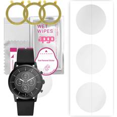 apgo 3x Hydrogel Displayschutzfolie für Fossil Hybrid HR Collider FTW7010
