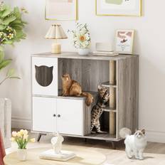 Pets Archie & Oscar Solid Wood Rectangle Accent Cabinet 80cm H x 98cm W x 50cm D